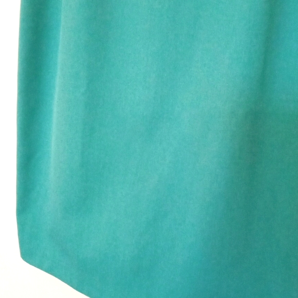 Seasons Collection Turquoise Pencil Skirt - Picture 4 of 9